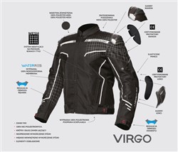 Jacket touring ADRENALINE VIRGO PPE colour black_2
