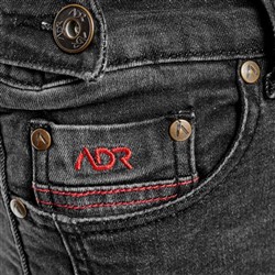 Spodnie jeans ADRENALINE ROCK LADY PPE kolor czarny_2