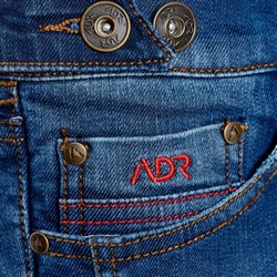 Spodnie jeans ADRENALINE ROCK LADY PPE kolor niebieski_2