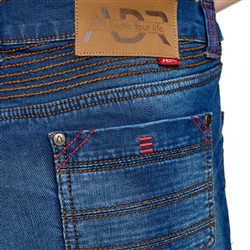Spodnie jeans ADRENALINE ROCK LADY PPE kolor niebieski_4