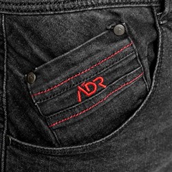 Spodnie jeans ADRENALINE ROCK PPE kolor czarny_2