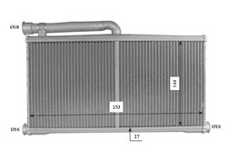 Heat Exchanger, interior heating NRF 54206