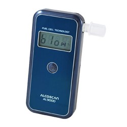Alkotester AL9000 elektrokemijski, raspon mjerenja - 0/4‰, vrsta baterije - Baterija, 105x, 98 g