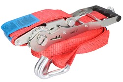 Transporting belt with a ratchet 6m_2
