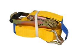 Transporting belt with a ratchet 8m_1