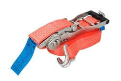 Transporting belt with a ratchet 8m_0
