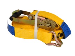 Transporting belt with a ratchet 12m_1
