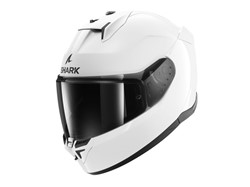 Helmet full-face helmet SHARK D-SKWAL 3 BLANK colour glossy/white_0