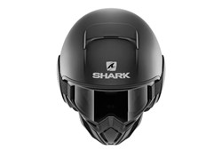 Kask otwarty SHARK STREET-DRAK BLANK kolor czarny/matowy_2