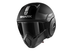 SHARK Otevřená přilba STREET-DRAK TRIBUTE RM, velikost L,antracit/černá/matná barva