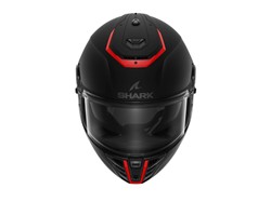 Šalmas Integralinis SHARK SPARTAN RS BLANK SP spalva juoda/matinė/raudona_2
