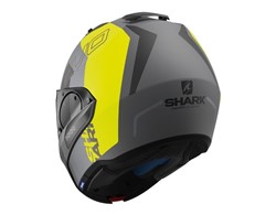 Šalmas su pasmakre SHARK EVO-ONE 2 SLASHER spalva geltona/juoda/matinė/pilka_2