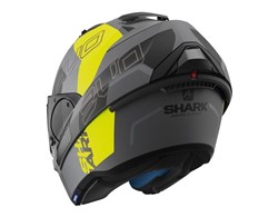 Šalmas su pasmakre SHARK EVO-ONE 2 SLASHER spalva geltona/juoda/matinė/pilka_3