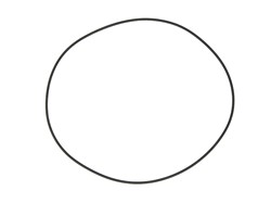 Seal Ring, wheel hub 6.54070