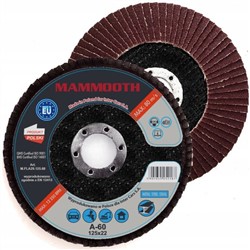 MAMMOOTH kampinio šlifuoklio šlifavimo diskas M.FLA29.125.60/B