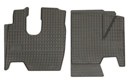 Dywaniki podłogowe 2 szt. model BASIC materiał Guma
