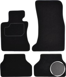 Tepisi za auto tekstilni - za BMW 5 (E60) 12.01-03.10