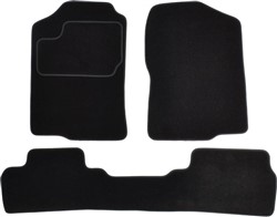 Koberce textilní, Isuzu D-Max II (SUV) 06.2012, černá, 3 ks_0
