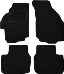 Koberce textilní, Suzuki Liana od 07.2001 (Sedan) černá, 4 ks_0