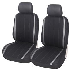 Seat covers (black/grey, front, 2 front seat covers, 2 headrest covers)_0