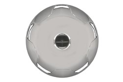 Wheel cap front, material: stainless steel,, rim diameter: 22,5inch, diameter: 570mm
