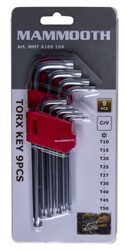 Set of key wrenches homogenous 9 pcs blister pack / Plastic-paper box_1