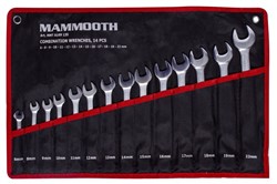 Набір ключів ріжково-накидних MAMMOOTH MMT A169 135