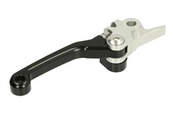 Brake lever 4RIDE colour black, non-breakable adjusted fits HUSQVARNA; KTM_1