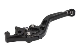 Brake lever 4RIDE colour black, short; standard adjusted fits HONDA