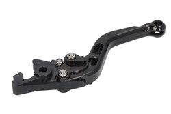 Brake lever 4RIDE colour black, short; standard adjusted fits BUELL; YAMAHA