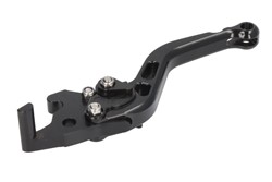 Brake lever 4RIDE colour black, short; standard adjusted fits YAMAHA