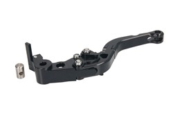Brake lever 4RIDE colour black, short adjusted fits KAWASAKI