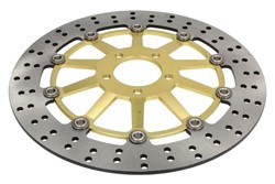 Brake disc THP4022Z front floating 4 RIDE 320/61/5mm/81mm_1