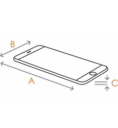Waterproof phone case OXFORD (177mmx90mmx20mm)_2