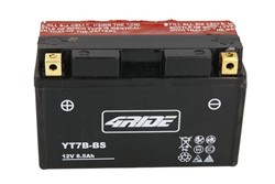 Akumulators 4 RIDE YT7B-BS 4RIDE 12V 6Ah 85A (150x65x93)_2