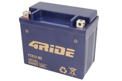 Started motorcycle battery 4 RIDE YTX12-BS 4RIDE GEL