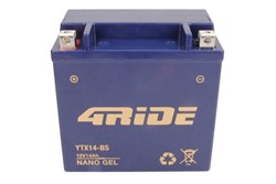 Akumulators 4 RIDE YTX14-BS 4RIDE GEL 12V 14Ah 205A (150x86x145)_2