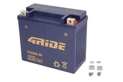 Started motorcycle battery 4 RIDE YTX20HL-BS 4RIDE GEL