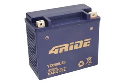 Akumulators 4 RIDE YTX20HL-BS 4RIDE GEL 12V 20Ah 175A (175x87x154)_1