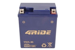 Akumulator motocyklowy 4 RIDE YTX7L-BS 4RIDE GEL 12V 7Ah 120A P+_2