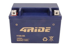 Akumulator motocyklowy 4 RIDE YTX9-BS 4RIDE GEL 12V 9Ah 145A L+_2