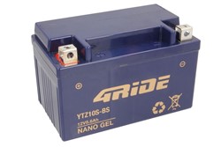 Akumulators 4 RIDE YTZ10S-BS 4RIDE GEL 12V 8,6Ah 160A (150x86x94)_1
