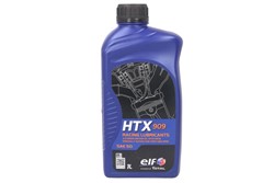 Olej silnikowy 2T 50 ELF HTX 909 1l 2T mieszanina specjalnych baz syntetycznych i rycyny; wysokoobrotowe silniki do 25 000 obr/min Syntetyczny