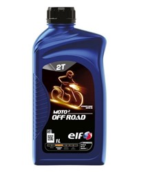 Olej silnikowy 2T ELF Moto 2 Offroad 1l 2T, API TC JASO FD Półsyntetyczny