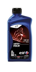 Olej silnikowy 4T 10W50 ELF Moto 4 Tech 1l 4T, API SN JASO MA-2 Półsyntetyczny_0