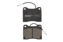SBP Set disk pločica, kočioni disk 07-AG001