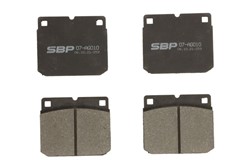 SBP Set disk pločica, kočioni disk 07-AG010