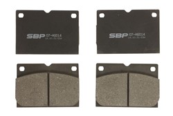SBP Set disk pločica, kočioni disk 07-AG014