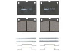 SBP Set disk pločica, kočioni disk 07-AG027