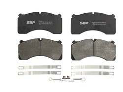 Brake pads set SBP 07-P29124